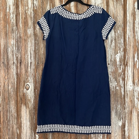 EUC VINEYARD VINES LINEN SHIFT DRESS, size 6 - Picture 3 of 3